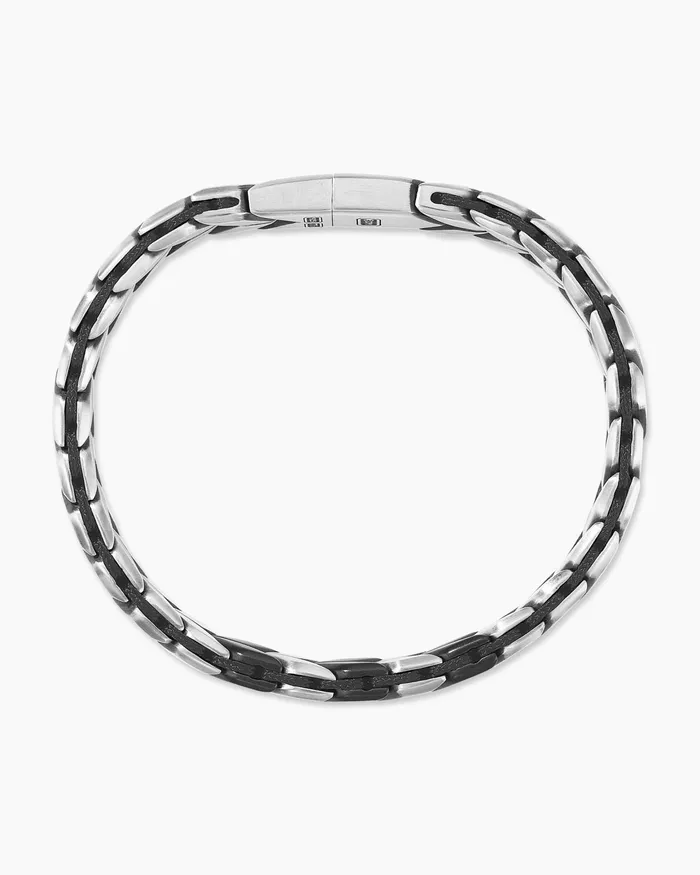 Mens Chevron Woven Bracelet In Sterling Silver 12mm Men David Yurman Chain Mens Chevron Woven Bracelet In Sterling Silver 12mm Men David Yurman Chain