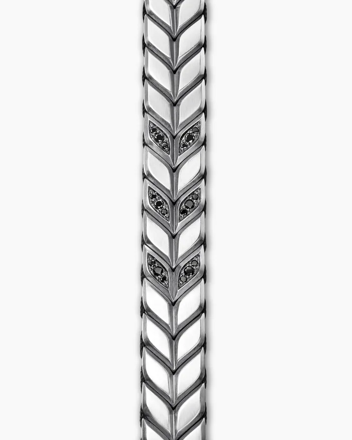 Mens Chevron Woven Bracelet In Sterling Silver 12mm Men David Yurman Chain Mens Chevron Woven Bracelet In Sterling Silver 12mm Men David Yurman Chain
