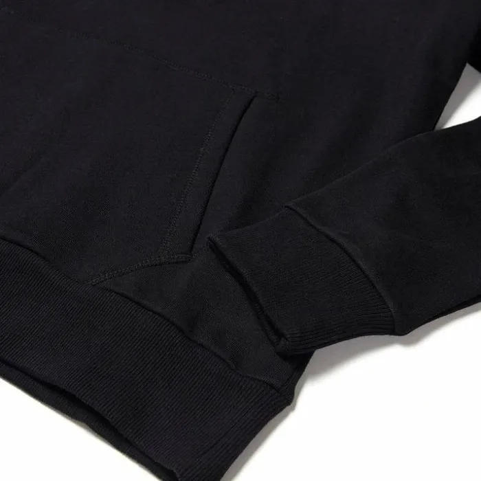 Mens Deus Ex Machina Classics All Caps Hoodie 8211 Black Black Mens Deus Ex Machina Classics All Caps Hoodie 8211 Black Black
