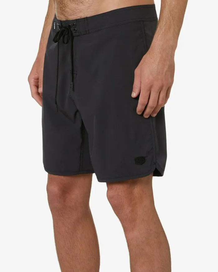 Mens Deus Ex Machina Classics Elite Boardshort 20 8211 Black Black Mens Deus Ex Machina Classics Elite Boardshort 20 8211 Black Black