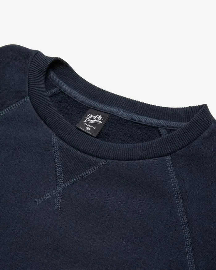 Mens Deus Ex Machina Classics Tokyo Address Crew 8211 Navy Navy Mens Deus Ex Machina Classics Tokyo Address Crew 8211 Navy Navy
