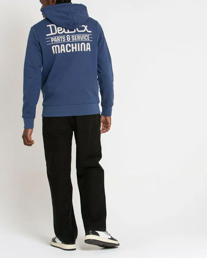 Mens Deus Ex Machina Hoodies and Sweaters Egg and Beans Zip Hoodie 8211 Ensign Blue Ensign Blue Mens Deus Ex Machina Hoodies and Sweaters Egg and Beans Zip Hoodie 8211 Ensign Blue Ensign Blue