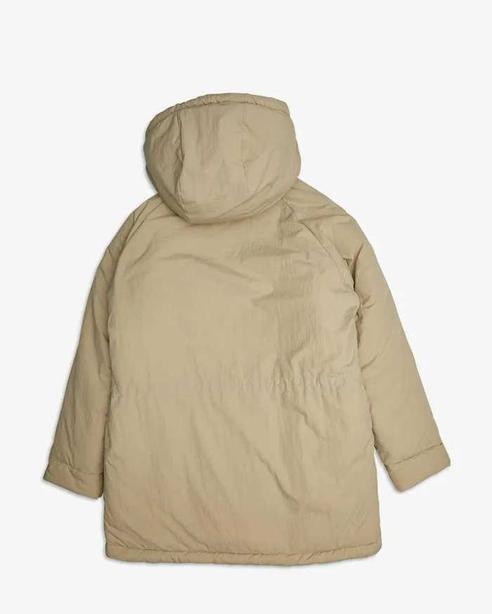 Mens Deus Ex Machina Jackets Hiemal Padded Long Jacket 8211 Sand Beige Sand Beige Mens Deus Ex Machina Jackets Hiemal Padded Long Jacket 8211 Sand Beige Sand Beige
