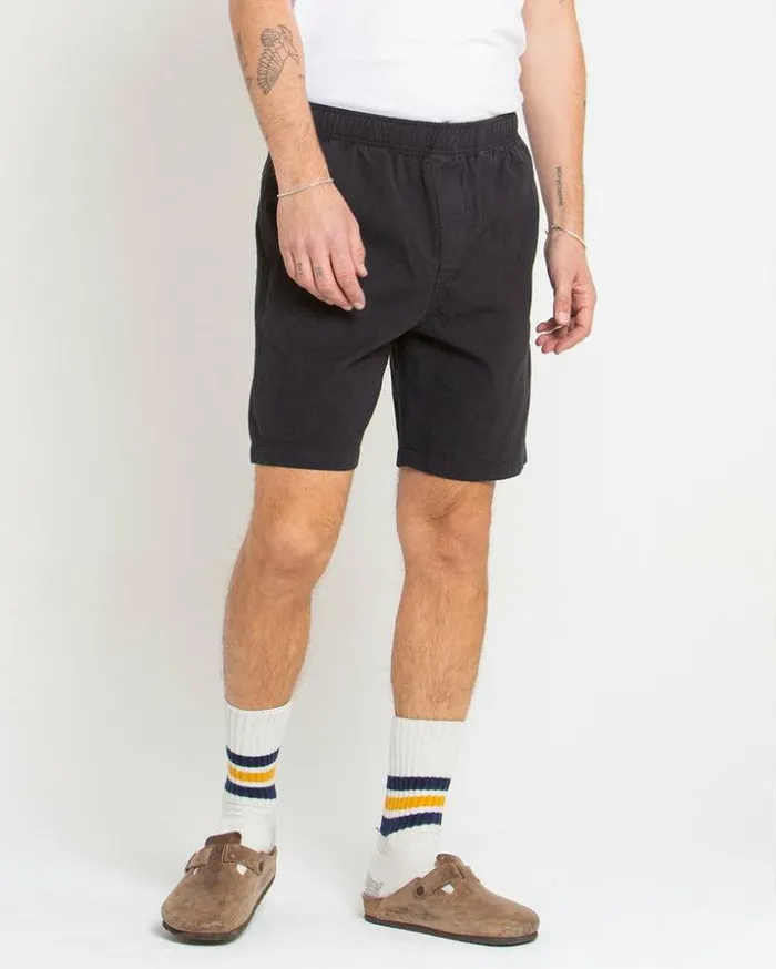 Mens Deus Ex Machina Shorts Infinty Hemp Short 8211 Anthracite Anthracite
