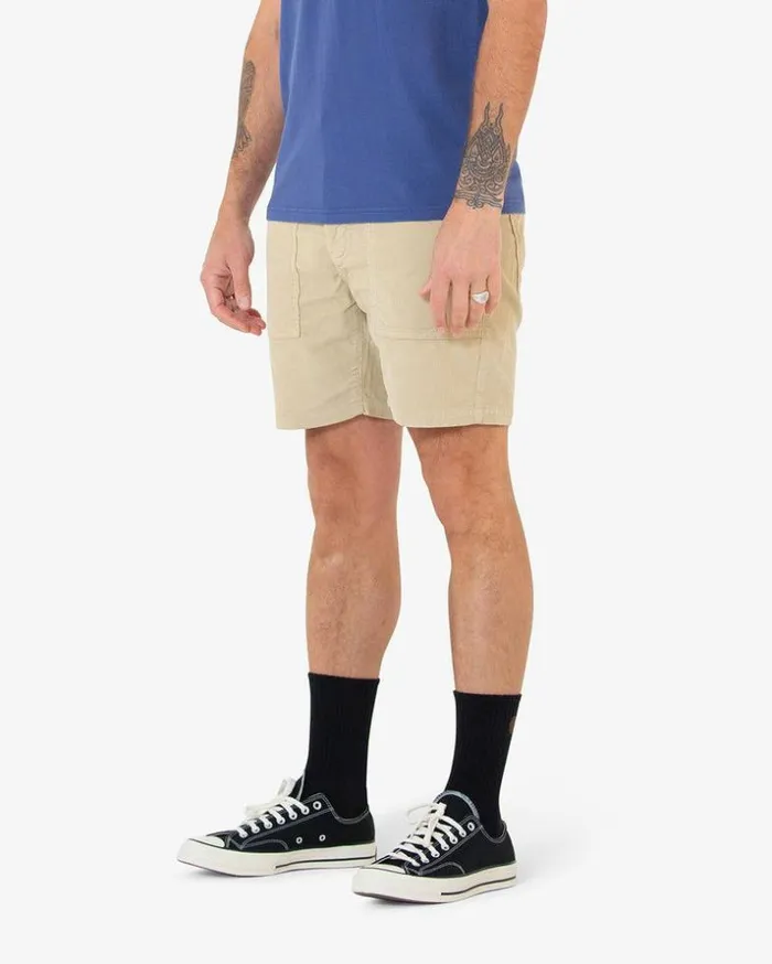 Mens Deus Ex Machina Shorts Tahoe Cord Short 8211 Safari Safari