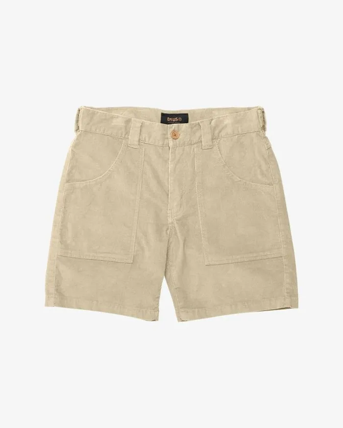 Mens Deus Ex Machina Shorts Tahoe Cord Short 8211 Safari Safari