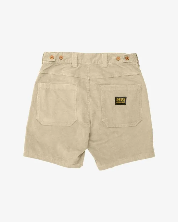 Mens Deus Ex Machina Shorts Tahoe Cord Short 8211 Safari Safari