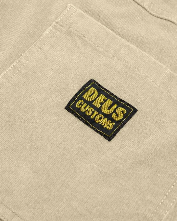 Mens Deus Ex Machina Shorts Tahoe Cord Short 8211 Safari Safari