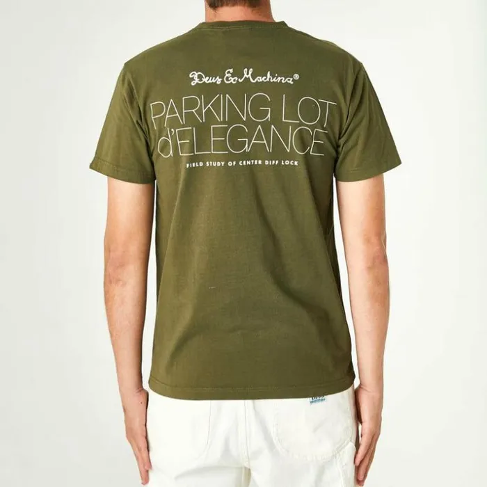 Mens Deus Ex Machina Tees Carby Landie Tee 8211 Forest Green Forest Green Mens Deus Ex Machina Tees Carby Landie Tee 8211 Forest Green Forest Green
