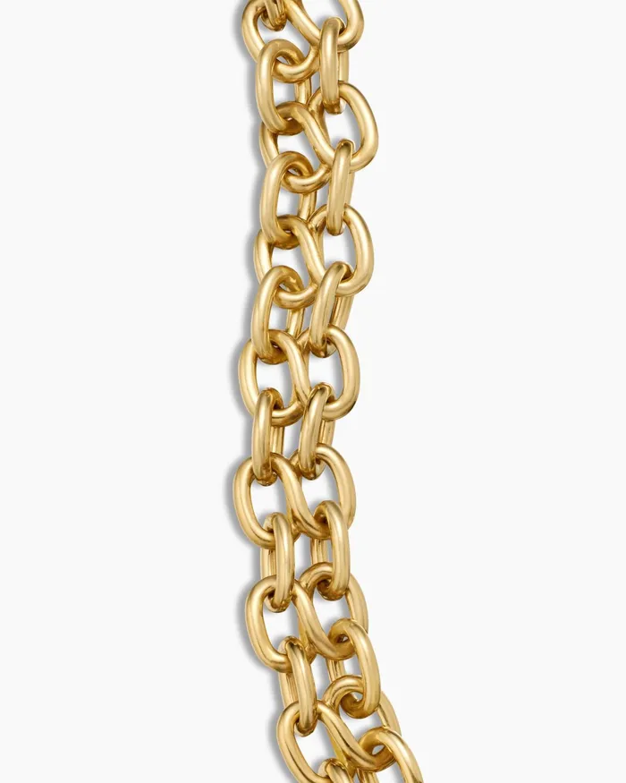 Mens Shipwreck Chain Bracelet In 18K Yellow Gold 10mm Men David Yurman Chain Mens Shipwreck Chain Bracelet In 18K Yellow Gold 10mm Men David Yurman Chain