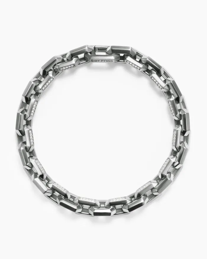 Mens Streamline Heirloom Chain Link Bracelet In Platinum 75mm Men David Yurman Chain Mens Streamline Heirloom Chain Link Bracelet In Platinum 75mm Men David Yurman Chain