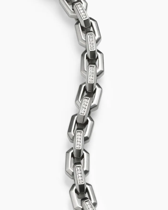 Mens Streamline Heirloom Chain Link Bracelet In Platinum 75mm Men David Yurman Chain Mens Streamline Heirloom Chain Link Bracelet In Platinum 75mm Men David Yurman Chain