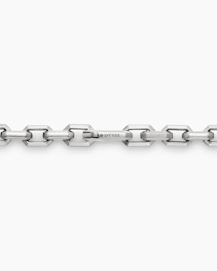 Mens Streamline Link Necklace In Sterling Silver 55mm Men David Yurman Chains Mens Streamline Link Necklace In Sterling Silver 55mm Men David Yurman Chains