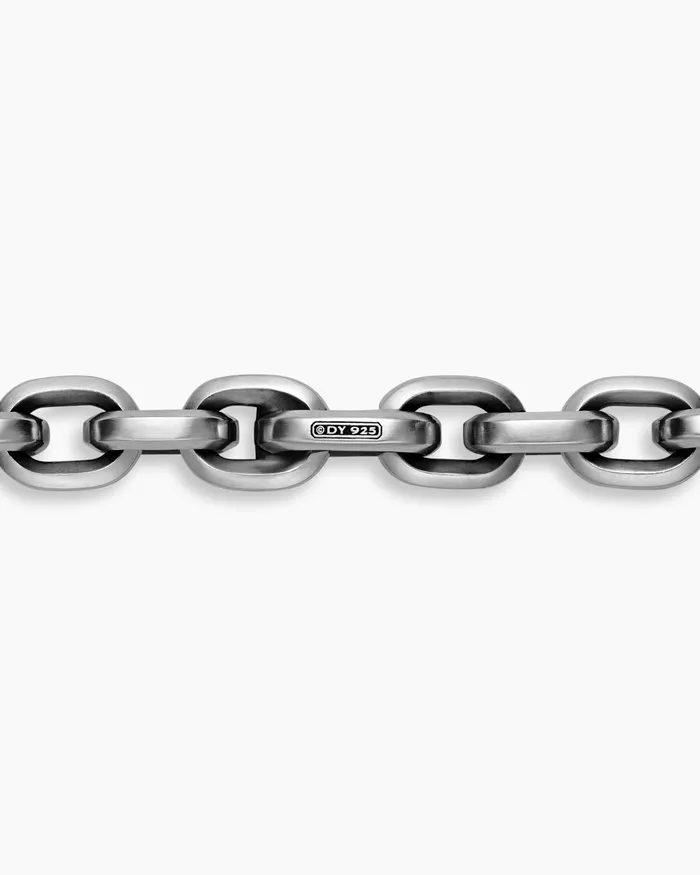 Mens Streamline Link Necklace In Sterling Silver 95mm Men David Yurman Chains Mens Streamline Link Necklace In Sterling Silver 95mm Men David Yurman Chains