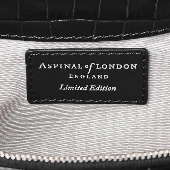 Midi Mayfair Bag Fly Me To The Moon Hand Embroidery On Velvet Women Aspinal Of London Shoulder