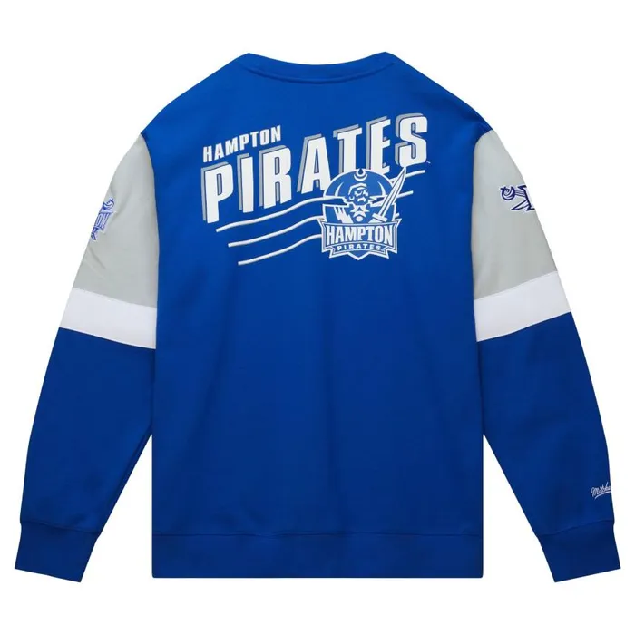 Mitchell and Ness All Over Crew 30 Hampton University Men Hoodies and Sweatshirts Mitchell and Ness All Over Crew 30 Hampton University Men Hoodies and Sweatshirts