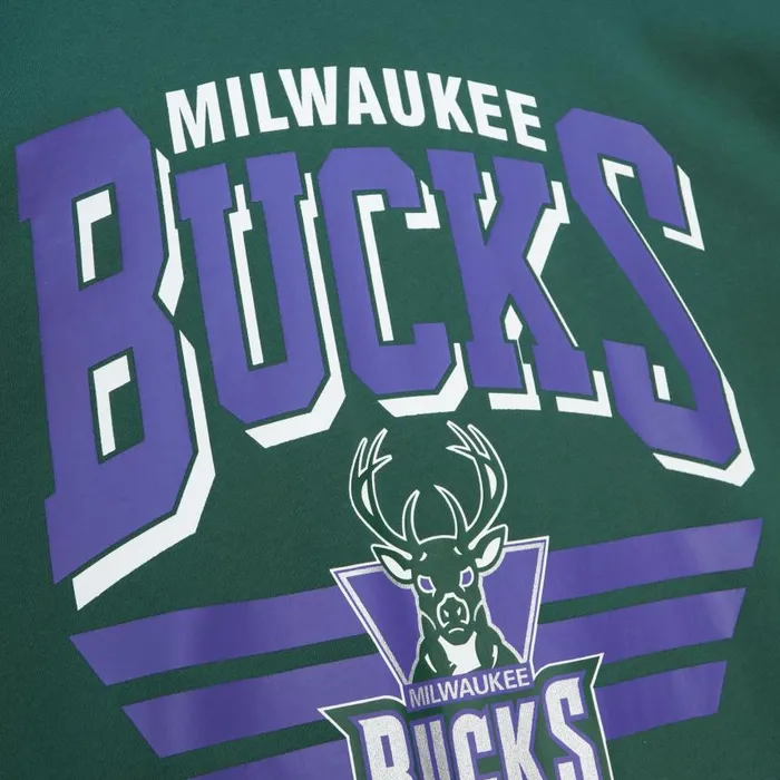 Mitchell and Ness All Over Crew 30 Milwaukee Bucks Men Hoodies and Sweatshirts Mitchell and Ness All Over Crew 30 Milwaukee Bucks Men Hoodies and Sweatshirts