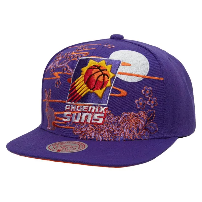 Mitchell and Ness Asian Heritage Snapback HWC Phoenix Suns Men Hats and Headwear Mitchell and Ness Asian Heritage Snapback HWC Phoenix Suns Men Hats and Headwear