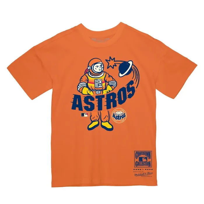 Mitchell and Ness AstroNaught Tee Houston Astros Men TShirts and Tops