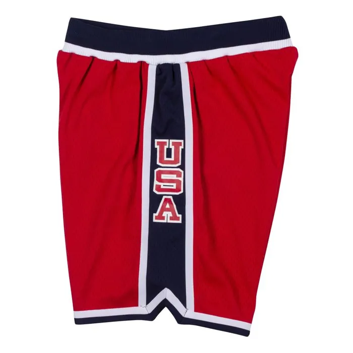 Mitchell and Ness Authentic Shorts Team USA 1984 Men Shorts Mitchell and Ness Authentic Shorts Team USA 1984 Men Shorts