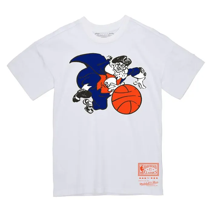Mitchell and Ness Basic Logo 1 Tee New York Knicks Men TShirts and Tops