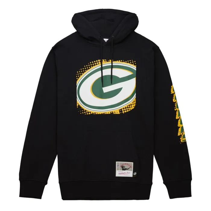Mitchell and Ness Big Face 70 Hoodie Green Bay Packers Men Hoodies and Sweatshirts Mitchell and Ness Big Face 70 Hoodie Green Bay Packers Men Hoodies and Sweatshirts