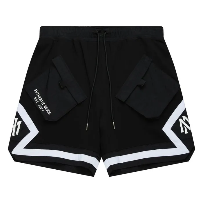 Mitchell and Ness Branded Cargo Shorts Men Shorts