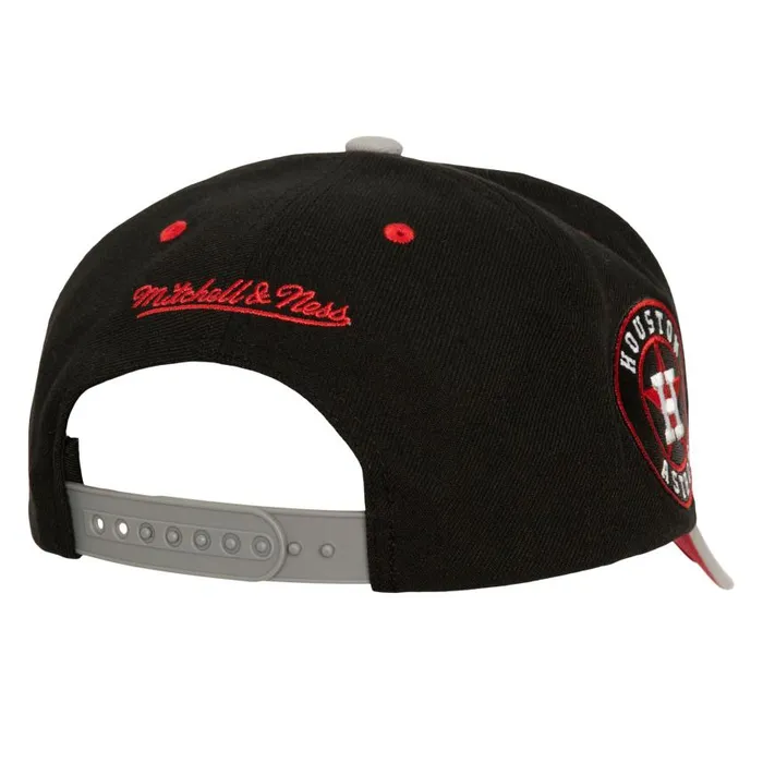 Mitchell and Ness Bred Pro Snapback Houston Astros Men Hats and Headwear Mitchell and Ness Bred Pro Snapback Houston Astros Men Hats and Headwear