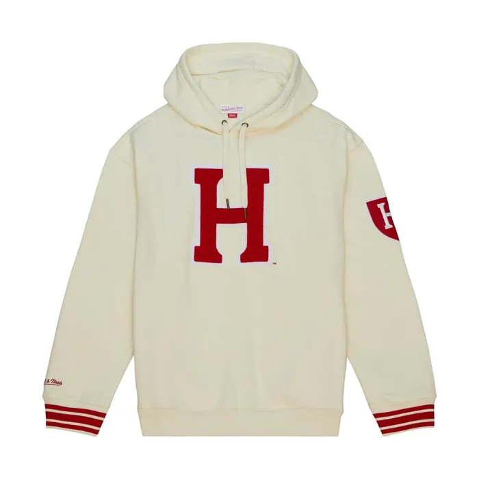 Mitchell and Ness Chainstitch Heavyweight Hoodie Current Harvard University Men Hoodies and Sweatshirts Mitchell and Ness Chainstitch Heavyweight Hoodie Current Harvard University Men Hoodies and Sweatshirts