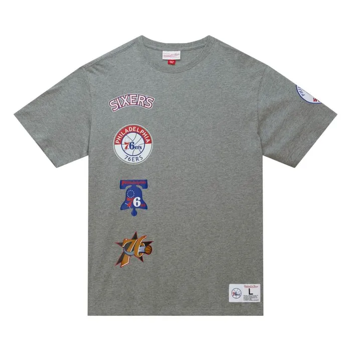 Mitchell and Ness City Collection SS Tee Philadelphia 76ers Men TShirts and Tops Mitchell and Ness City Collection SS Tee Philadelphia 76ers Men TShirts and Tops