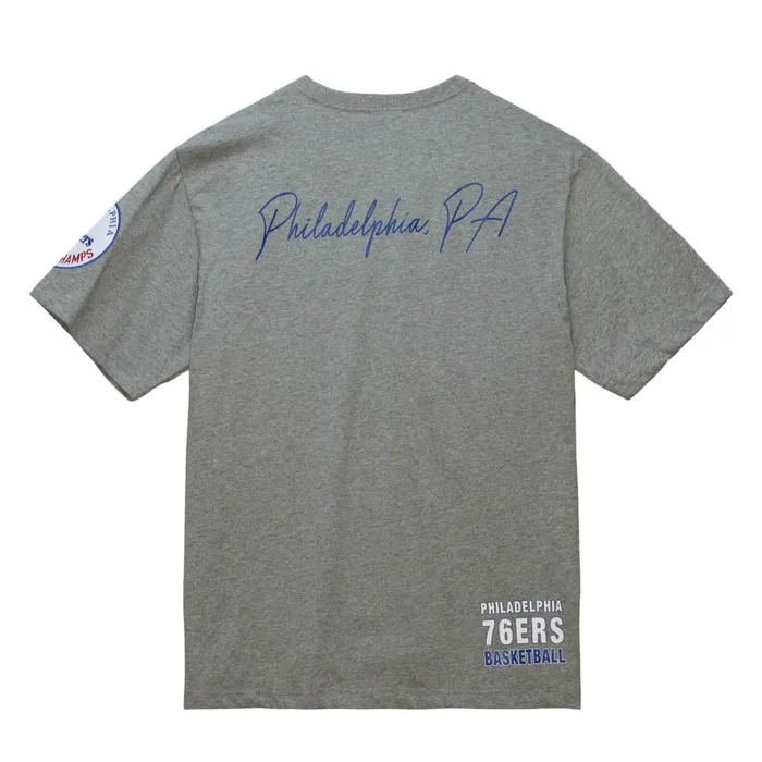 Mitchell and Ness City Collection SS Tee Philadelphia 76ers Men TShirts and Tops