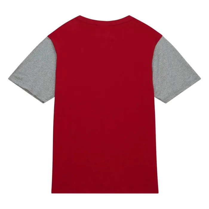 Mitchell and Ness Color Blocked SS Tee Cincinnati Reds Men TShirts and Tops Mitchell and Ness Color Blocked SS Tee Cincinnati Reds Men TShirts and Tops