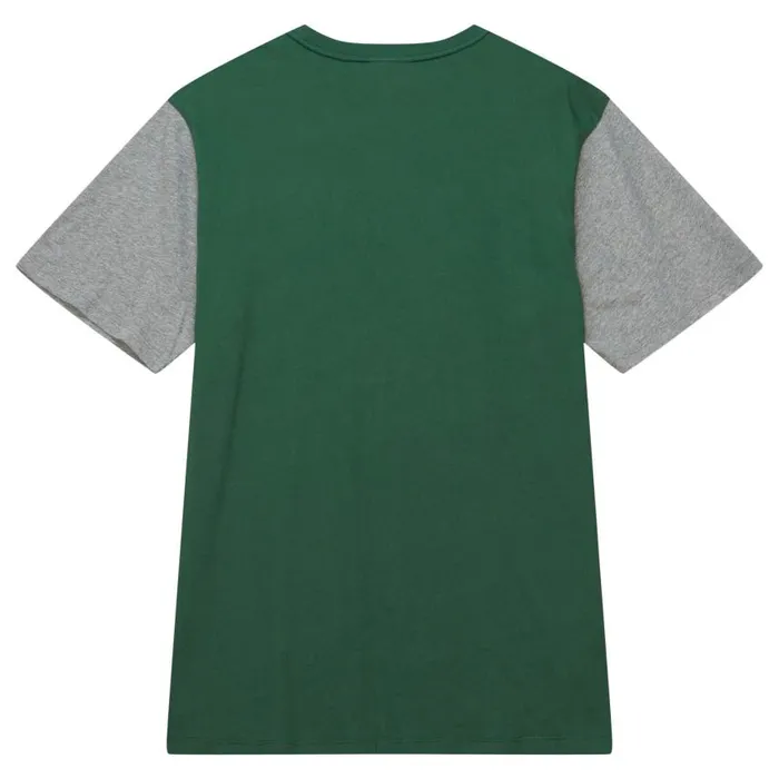 Mitchell and Ness Color Blocked SS Tee Seattle Supersonics Men TShirts and Tops Mitchell and Ness Color Blocked SS Tee Seattle Supersonics Men TShirts and Tops