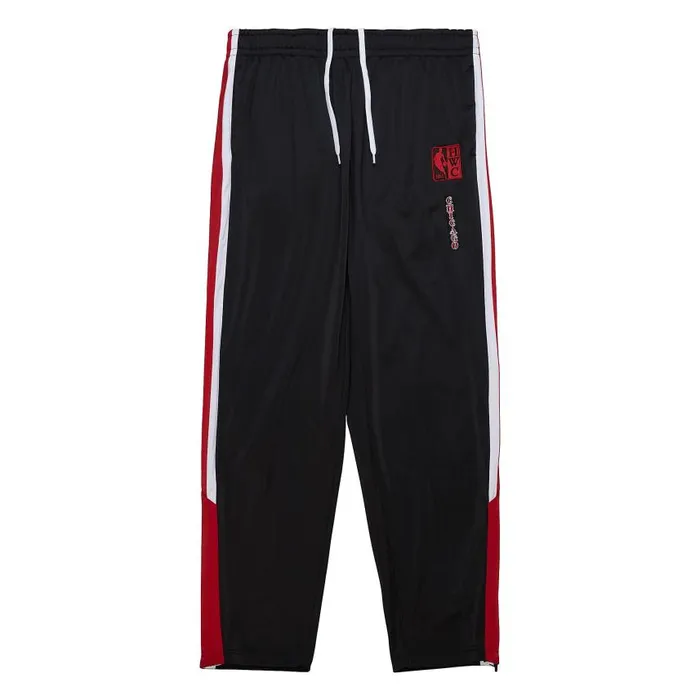 Mitchell and Ness Color Blocked Track Pants Vintage Logo Chicago Bulls Men Pants Mitchell and Ness Color Blocked Track Pants Vintage Logo Chicago Bulls Men Pants