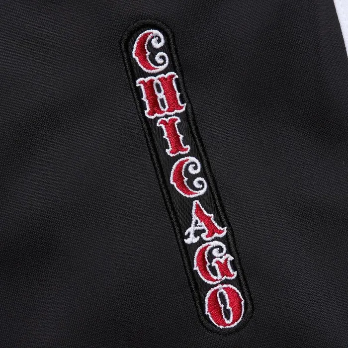 Mitchell and Ness Color Blocked Track Pants Vintage Logo Chicago Bulls Men Pants Mitchell and Ness Color Blocked Track Pants Vintage Logo Chicago Bulls Men Pants