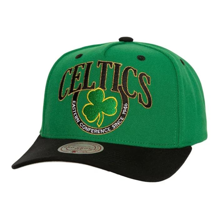Mitchell and Ness Crown Jewels Pro Snapback HWC Boston Celtics Men Hats and Headwear Mitchell and Ness Crown Jewels Pro Snapback HWC Boston Celtics Men Hats and Headwear