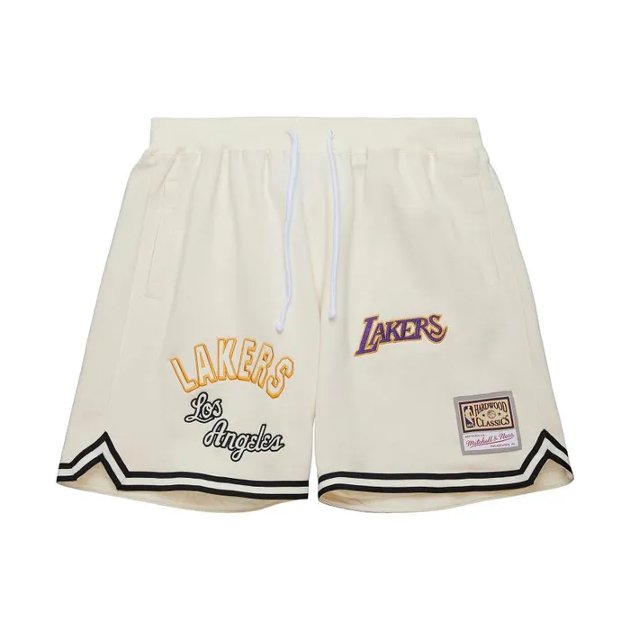 Mitchell and Ness Dune Royal Fashion Shorts Los Angeles Lakers Men Shorts