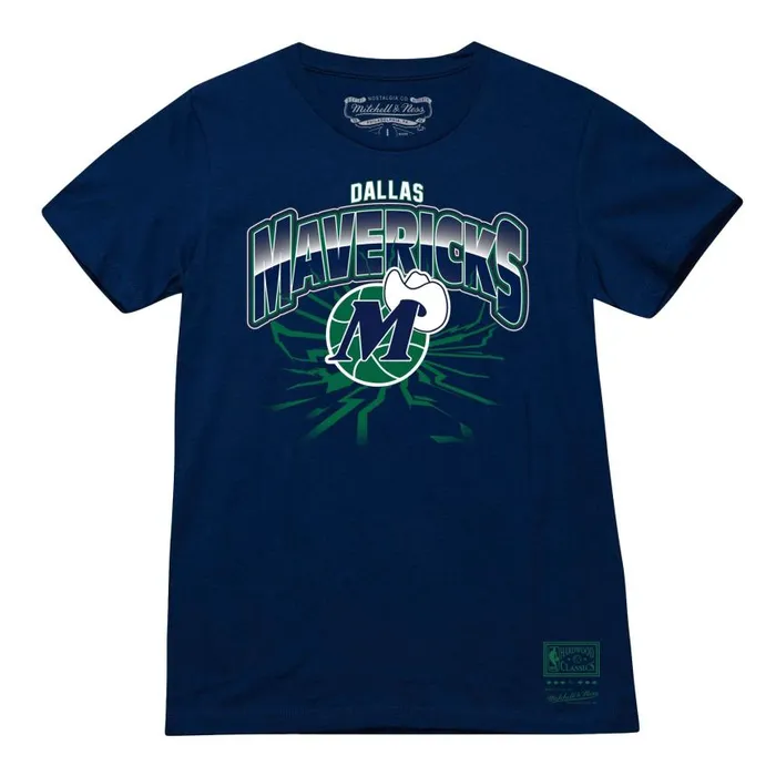 Mitchell and Ness Earthquake Tee Dallas Mavericks Men TShirts and Tops