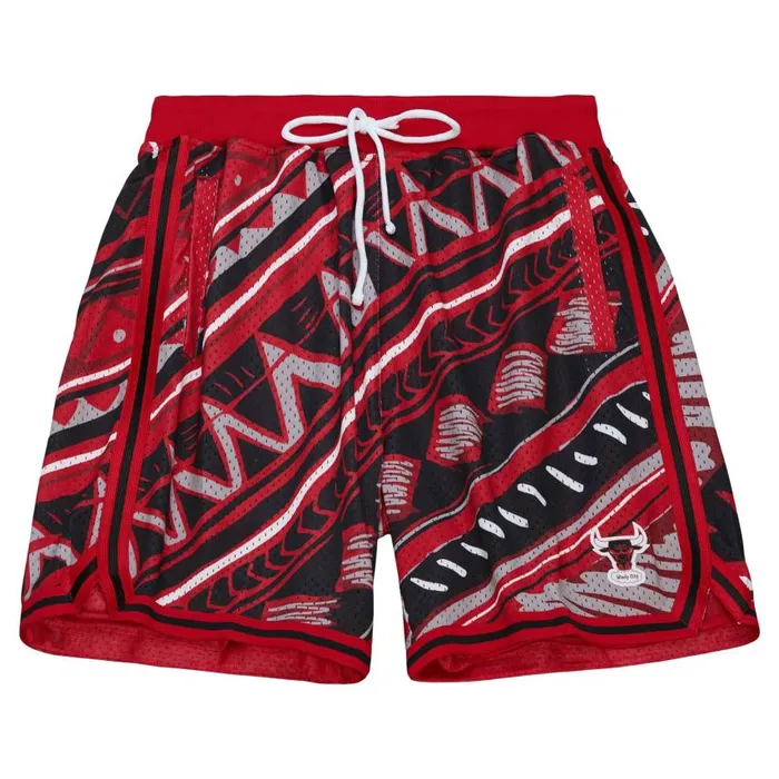 Mitchell and Ness Game Day Pattern Short Chicago Bulls Men Shorts