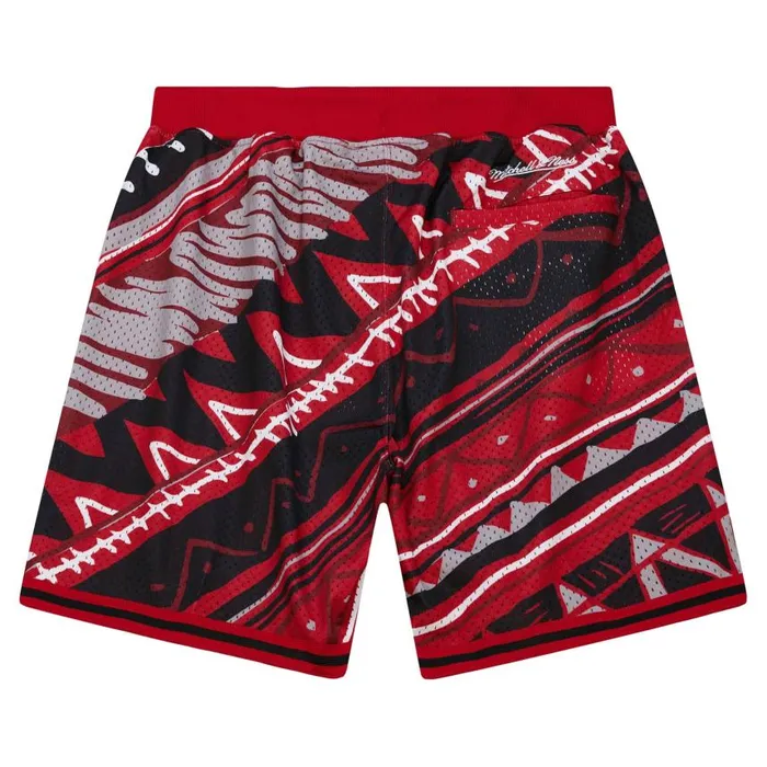 Mitchell and Ness Game Day Pattern Short Chicago Bulls Men Shorts Mitchell and Ness Game Day Pattern Short Chicago Bulls Men Shorts