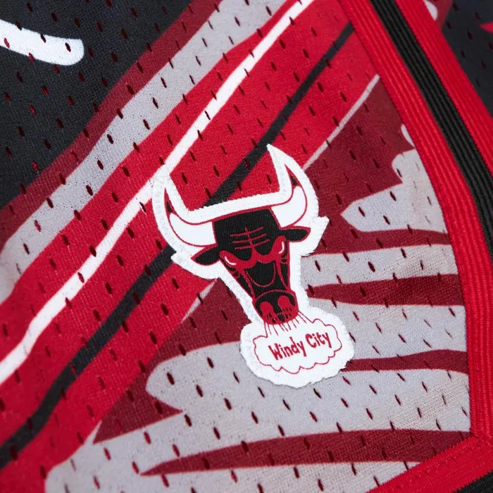 Mitchell and Ness Game Day Pattern Short Chicago Bulls Men Shorts Mitchell and Ness Game Day Pattern Short Chicago Bulls Men Shorts