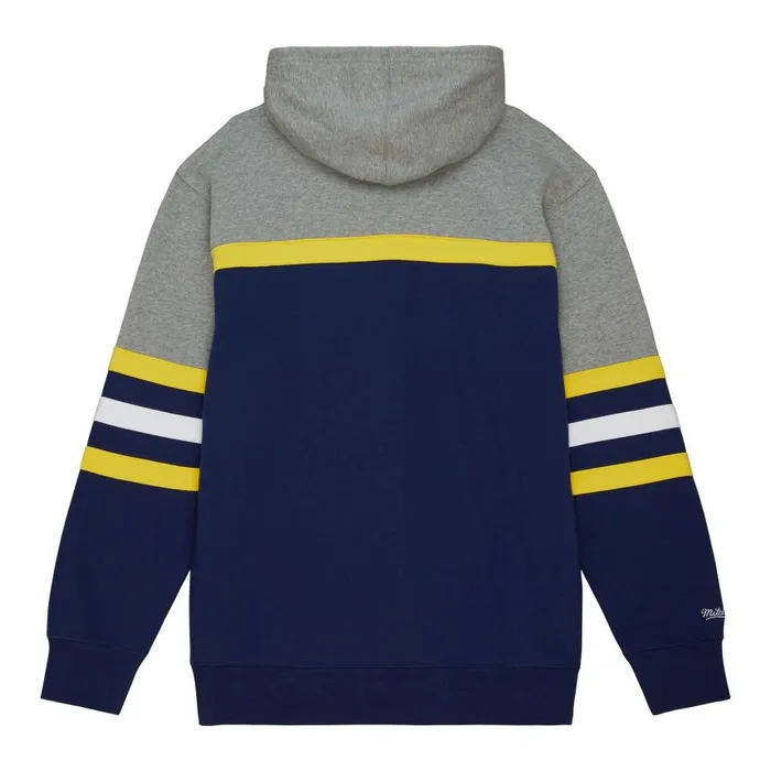 Mitchell and Ness Head Coach Hoodie University Of Michigan Men Hoodies and Sweatshirts Mitchell and Ness Head Coach Hoodie University Of Michigan Men Hoodies and Sweatshirts