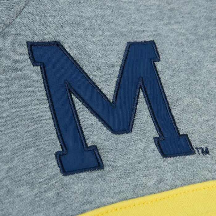 Mitchell and Ness Head Coach Hoodie University Of Michigan Men Hoodies and Sweatshirts Mitchell and Ness Head Coach Hoodie University Of Michigan Men Hoodies and Sweatshirts