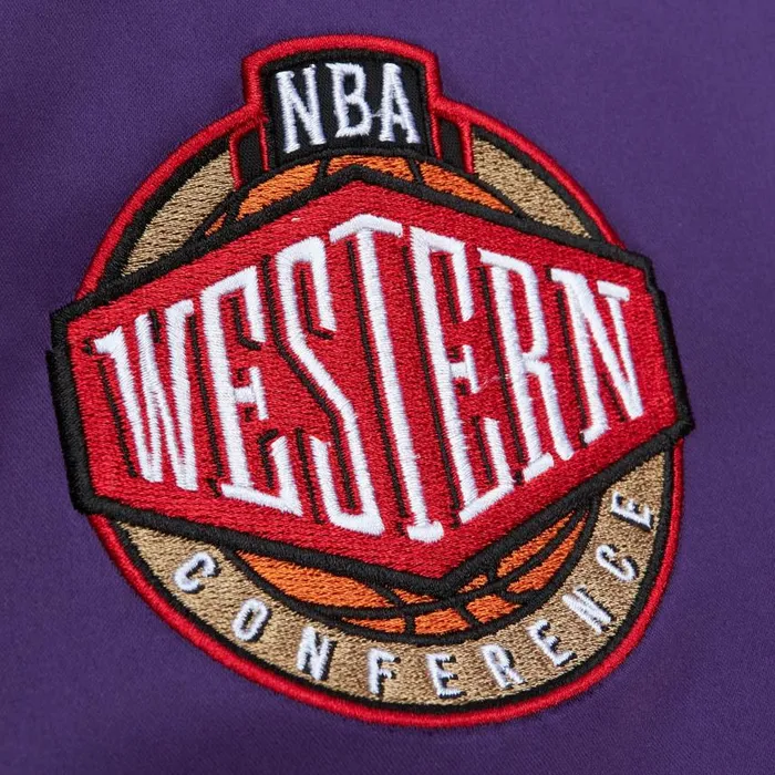 Mitchell and Ness Heavyweight Satin Jacket Los Angeles Lakers Men Jackets and Outerwear Mitchell and Ness Heavyweight Satin Jacket Los Angeles Lakers Men Jackets and Outerwear