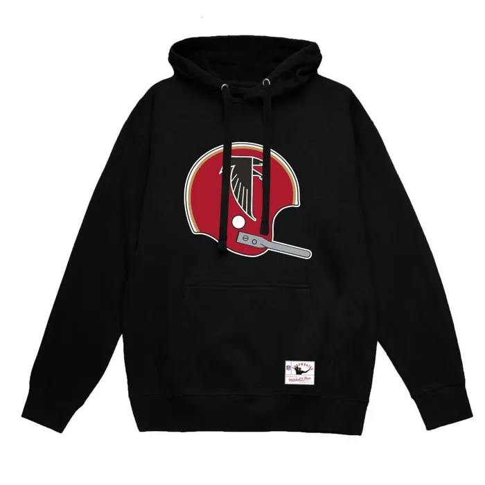 Mitchell and Ness Helmet 1 Hoodie Atlanta Falcons Men Hoodies and Sweatshirts Mitchell and Ness Helmet 1 Hoodie Atlanta Falcons Men Hoodies and Sweatshirts