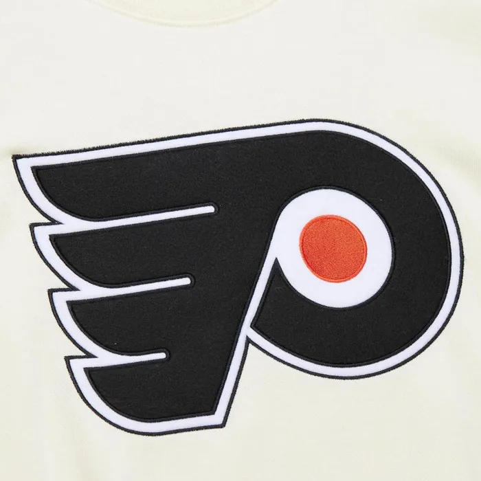 Mitchell and Ness Heritage Fleece Crew Vintage Logo Philadelphia Flyers Men Hoodies and Sweatshirts Mitchell and Ness Heritage Fleece Crew Vintage Logo Philadelphia Flyers Men Hoodies and Sweatshirts