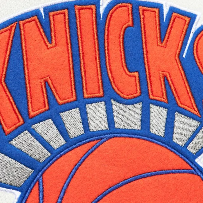 Mitchell and Ness Heritage Fleece Hoodie Vintage Logo New York Knicks Men Hoodies and Sweatshirts Mitchell and Ness Heritage Fleece Hoodie Vintage Logo New York Knicks Men Hoodies and Sweatshirts