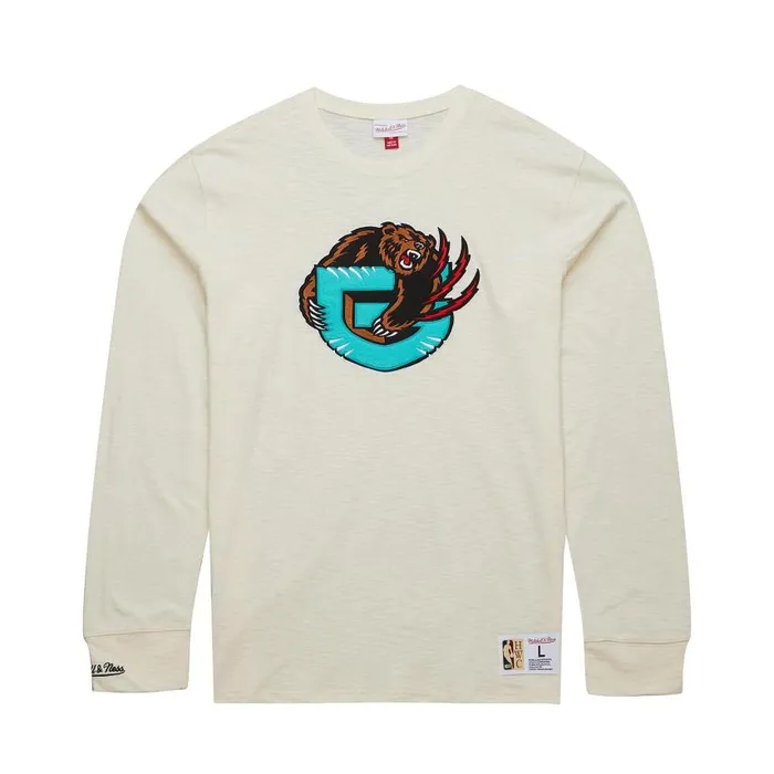 Mitchell and Ness Heritage LS Slub Tee Vintage Logo Vancouver Grizzlies Men TShirts and Tops Mitchell and Ness Heritage LS Slub Tee Vintage Logo Vancouver Grizzlies Men TShirts and Tops