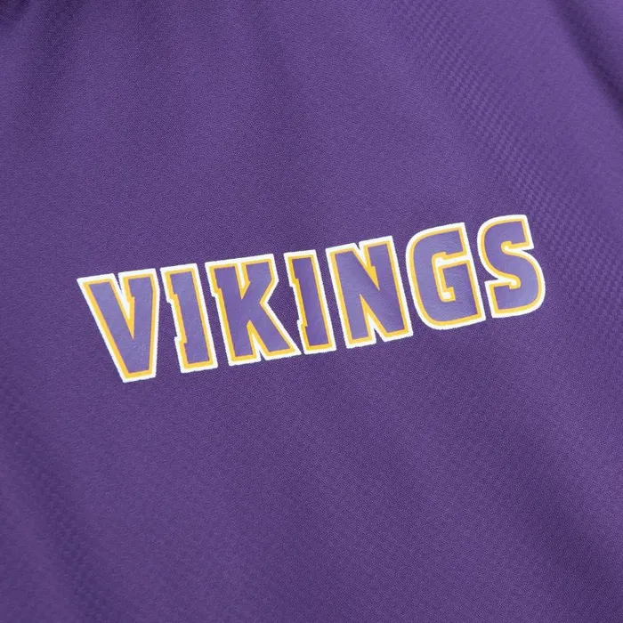 Mitchell and Ness Home Team Lightweight Windbreaker Minnesota Vikings Men Jackets and Outerwear Mitchell and Ness Home Team Lightweight Windbreaker Minnesota Vikings Men Jackets and Outerwear
