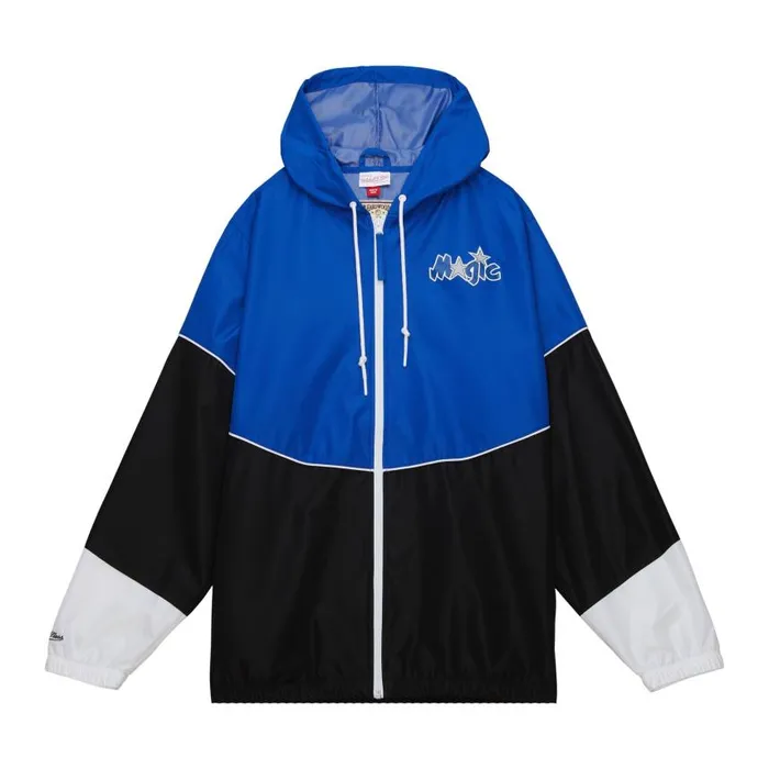 Mitchell and Ness Home Team Lightweight Windbreaker Orlando Magic Men Jackets and Outerwear Mitchell and Ness Home Team Lightweight Windbreaker Orlando Magic Men Jackets and Outerwear